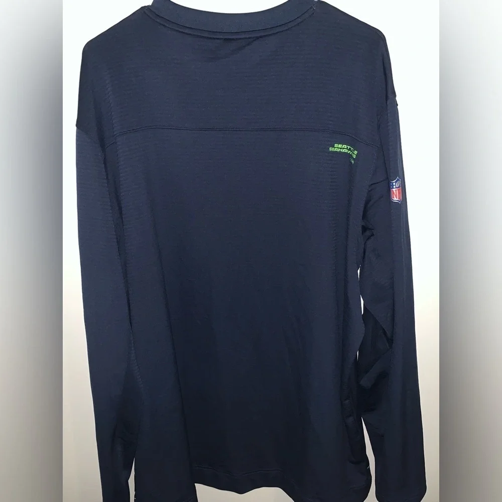 Men's College Navy Seattle Seahawks Sideline Team Performance xxl - Picture 2 of 4